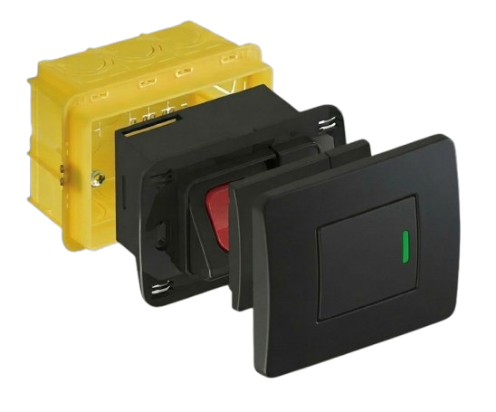 Lettore RFID NFC BATCOM BTCMBR18RDIF con cover BTicino Milano