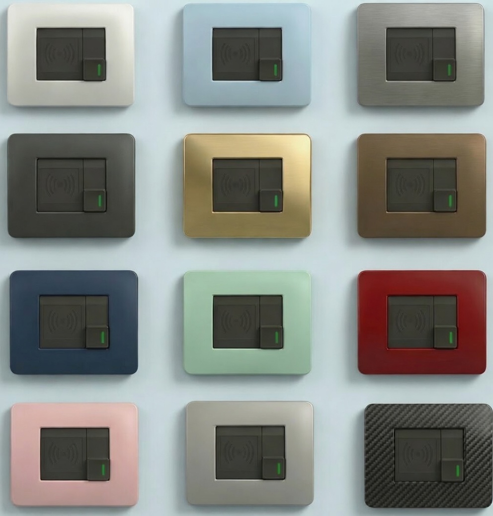 Lettore RFID NFC BATCOM BTCMBR18RDIF varianti colore controllo accessi