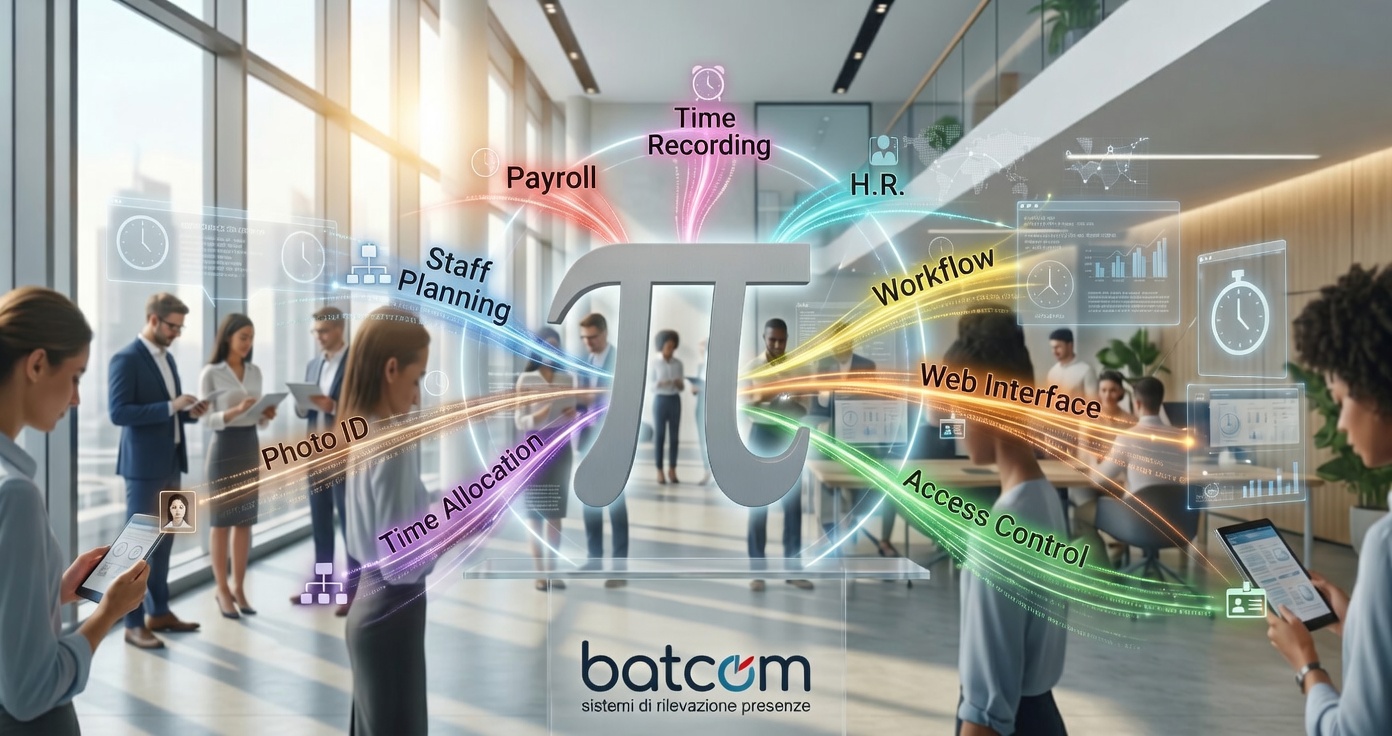 Software rilevazione presenze personale Pi – BATCOM Milano